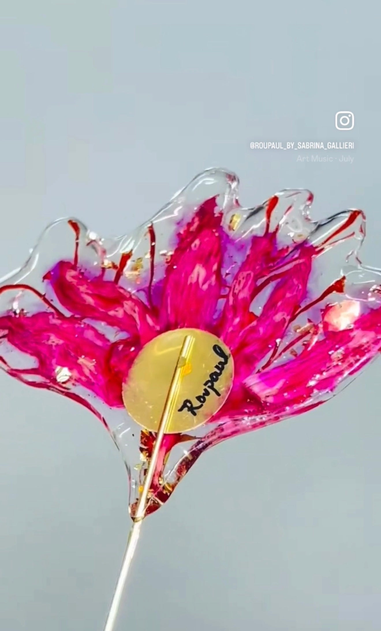 Spilla Zafferano on fire